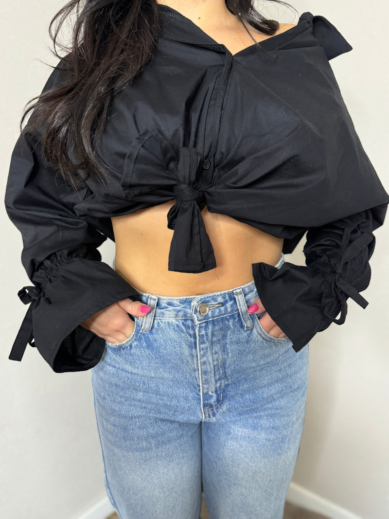 Sofie Cropped blouse