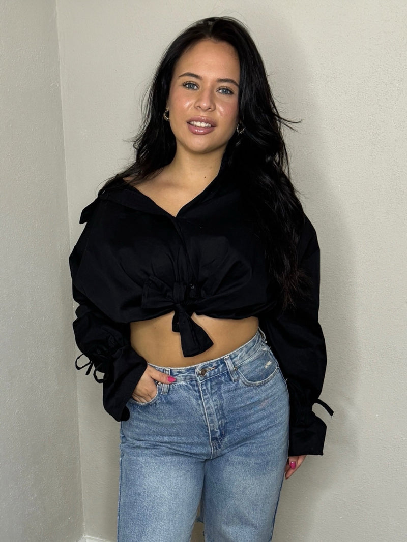 Sofie Cropped blouse