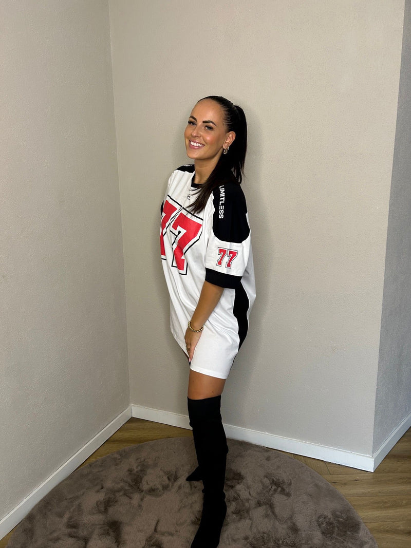 Oversized T-shirt Jurk